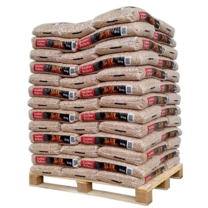 Palete de Pellets Excellent Pellets – 65 Sacos de 15 kg - Image 2
