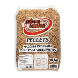 Pellets Nova Lenha – 77 Sacos de 15 kg