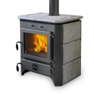 Salamandra a Lenha Vulkan 14 kW